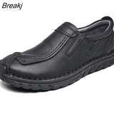 Men Shoes Slip On Loafers Spring Autumn Comfortable Fashion designer Casual Leather Men Shoes