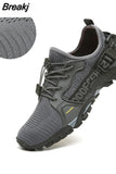 Mesh Breathable Hiking Shoes Size 36-47 Mens Sneakers Outdoor Trail Trekking Mountain Climbing Sports Shoes for