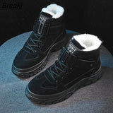 Women Winter 2023 Snow Boots New Fashion Style High-top Shoe Casual Woman Autumn Waterproof Warm Female High Quality White