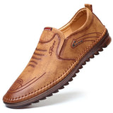 Casual Shoes Man Designer Slip on Shoes for Men 2023 Fashion Brown Loafers Shoes Men Zapatos De Hombre Chaussure