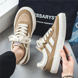 Hot Sale Canvas Shoes Men Skateboard Shoes Platform Comfortable Casual Walking Streetwear Teenager Men Vulcanize