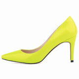 Shoes 2023 Women Pumps Fashion 9cm High Heels Pointed Toes Black White Shoe Women Wedding Shoes Ladies