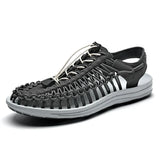 Men Shoes Designer Hand-woven Men Sandals Summer 2023 Breathable Loafer Men Casual Shoes Comfortable Fashion Beach Sandals
