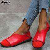 Ballet Flats for Women White Leather Loafers Spring Summer 2023 Moccasin Moccasin Flats Shoes Casual Comfortable
