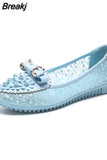 Women Summer Shoes Breathable Female Shoes Ladies Slip on Flat Platform Sandals Shoes Woman Flats Loafers