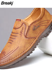 Casual Shoes Man Designer Slip on Shoes for Men 2023 Fashion Brown Loafers Shoes Men Zapatos De Hombre Chaussure