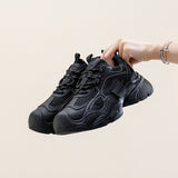 Breakj Korean Platform Platform Dad Shoes Fall 2024 New Street Photo Student Running Sneakers Increased Casual