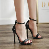 Quality Summer Women Shoes Peep Toe Sweet Fashion Women's Sandals Thin Heel Pumps Princess High Heels Female