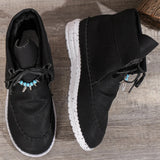 Women With Short Boots 2023 Autumn And Winter New Medium-Heeled Short Boots Sleeve Solid Color Retro Fashion Women's