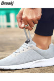 autumn New Men Casual Shoes Lace up Men Shoes Lightweight Comfortable Breathable Walking Sneakers Tenis Feminino