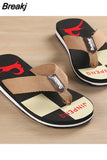 Men's Summer Flip-flops Slippers Beach Sandals Indoor&Outdoor Casual Shoes Sandals Men Sapato Masculino Men