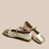 Autumn New Mary Jane Shoes Low Heel Women Pumps Shoes Ladies Office Dress Square Toe Walking Shoes Zapatillas