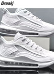 Men Casual Air Cushion Running Shoes Comfortable Male 2023 Autumn New Mesh Breathable Ligh Soft Sports