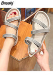 Women Shoes Summer Casual Flat Sandals Comfortable House Slippers Female Fashion Hollow Out Beach Slides Schoenen
