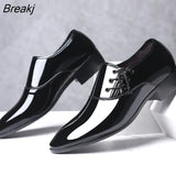 Shoes Men Oxford Patent Leather Men's Dress Shoes Business Shoes Men Oxford Leather Zapatos De Hombre De Vestir Formal