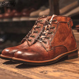 Men's Brand Ankle Boots comfortable casual Shoes For