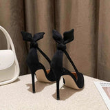 Women Pumps Suede High Heels Shoes 2024 Fashion Office Shoes Stiletto Party feast Shoes Female Comfort Women Heels