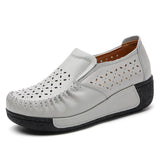 Sneakers for Women Fashion Platform Korean Version Rocking Shoes Female Slip on Casual Flat Warm Loafers Retro Mon