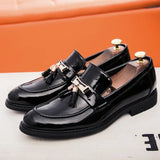new Fashion men Dress Shoes Loafers Leather Oxford business Shoes for Men lace up Formal Mariage Wedding party Shoes