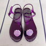 Sandal Woman Luxury Large Size Shoes Lady 2023 Summer Heels Suit Female Beige Big New Comfort Fashion Girls Black Low