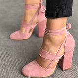 Women Pumps Women Heels Chaussures Femme Gladiator Summer High Heels For Party Wedding Shoes Women Thick Heels Zapatos De