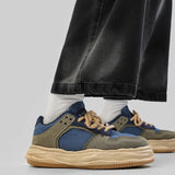 Design Sneakers Men Canvas Shoes Thick Sole Platform Women Shoes Sports Casual Shoes For Men Jogging Walking