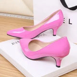 Patent Leather High Heels 10 Cm Thin Heels White Dress Party Pumps 2023 Autumn New Fashion Single Shoe Elegant Womens