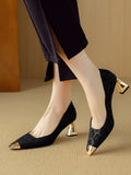 Breakj Temperament High Heels Women 2025 Spring New Light Mouth Single Shoes Small Fragrant Leopard Pattern Evening
