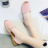 Women's Sandals Fashion Open Toe Summer New Flat Shoes Casual Banquet Women's Slip-ons Casual Shoes Plus Size 43 Zapatos