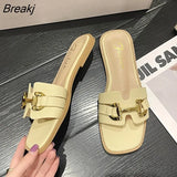 Spring Summer Women Mules Shoes Brand Slippers Fashion Round Toe Bowknot Baotou Straw Plaited Article Fisherman