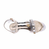 Women Crystal Sandals 2023Sexy High Heel 15CM Fine with Waterproof Table Transparent Crystal Shoes Wedding Shoes