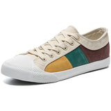 Canvas Shoes Men Flat Shoes Women Vulcanized Sneakers Shoes Spring Autumn Couple Student Casual Lace-up Zapatos