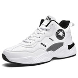Men Running Shoes High Top Sneakers Women Breathable Gym Athletic Shoes White Sneakers Height Increasing Zapatillas De