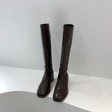Boots And Velvet Boots 2024 New Knight Boots White Boots Online Celebrity Skinny Boots Online Celebrity