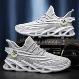 Summer Men's Thin Tide Shoes Hollow Breathable Men's Tide Brand Sneakers Running Net Shoes Youth Blade