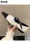 Designer Flat Shoes Women Muller Shallow Toe Sandals Spring Summer New Trend Casual Dress Party Ladies Mujer