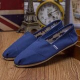 Mouth Shoes Woman Flats Dress Canvas Rubber Cotton Fabric PU Basic Shoes Woman Flats Shallow Mouth Dress Basic PU
