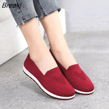 women's summer sneakers slip on flat shoes Women's Casual Loafers walking shoes Female Outdoor Mesh Soft Bottom Sports