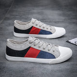 Canvas Shoes Men Flat Shoes Women Vulcanized Sneakers Shoes Spring Autumn Couple Student Casual Lace-up Zapatos