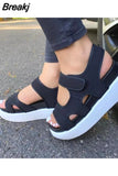 Women's Shoes 2023 Summer Fashion Casual Sports Sandals Women's Beach Wedge Sandals Women's Trend Platform Sandals Roman