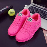 Air Wedge Platform Sneakers Women Korean Lace-up Casual Sports Shoes for Women's Size 34-44 Non Slip Travel