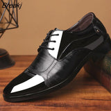 Shoes Men 2023 Autumn Men Shoes Low-top Solid Wedding Shoes Color Fashion Oxford Pointed Office