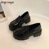 Women Platform Shoes Hidden Height Heels Women's Casual Loafers for spring And Winter Heels Dress Shoes mary janes