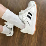 Breakj 2024 New Source Of Breathable Increased Light Women's Shoes Students Niche Versatile