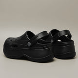 Toe Eva Platform Sandals for Women 2024 Summer Soft Thick Bottom Clogs Slippers Woman Anti-Slip Beach Slides Garden