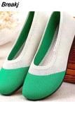 Women Loafers 2023 Summer Soft Flat Shoes for Women Non-slip Casual Shoes Breathable Mesh Elasticity