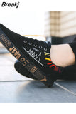 Spring Autumn New Men's Flat Shoes Fashion Comfortable Breathable Canvas Lace Casual