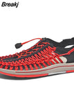 Men Sandal 2023 New Summer Weave Breathable Sandals Fashion Soft Flat Outdoor Beach Vacation Light Casual