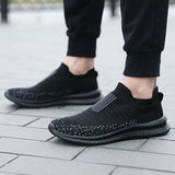 Men Shoes Lightweight Sneakers Men Fashion Casual Walking Shoes Breathable Slip on wear-resistant Mens Loafers Zapatillas