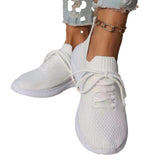 Breakj 2024 New Casual Single-Shoe Large-Size Fashion Thick-Soled Solid Color Before Wearing Flying
